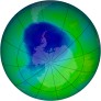Antarctic Ozone 2009-11-18
